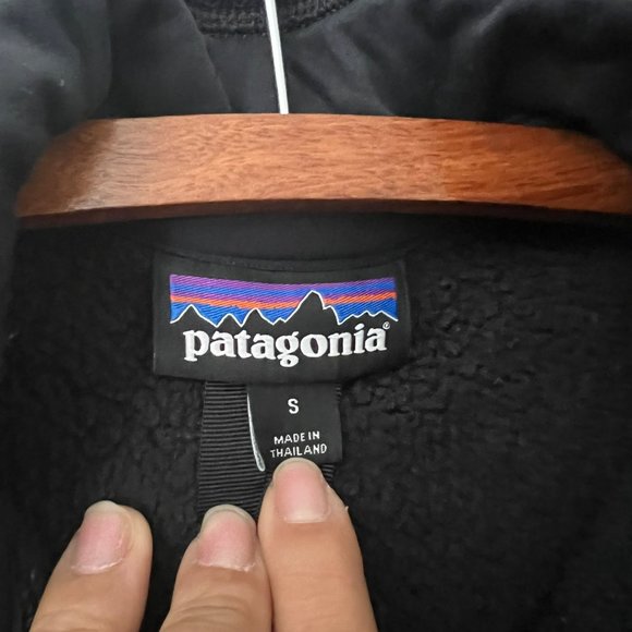 Patagonia Womens Black 1/4 Zip Pullover Better Sweater Size Small - Picture 3 of 7